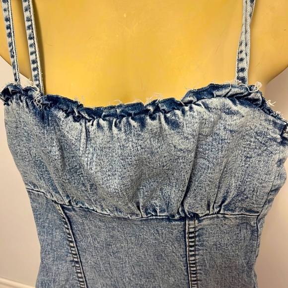 BNWT Denim Mini Dress - Picture 4 of 6